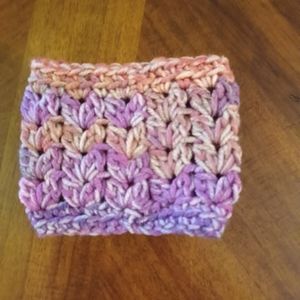 Hand made crocheted coffee cozy